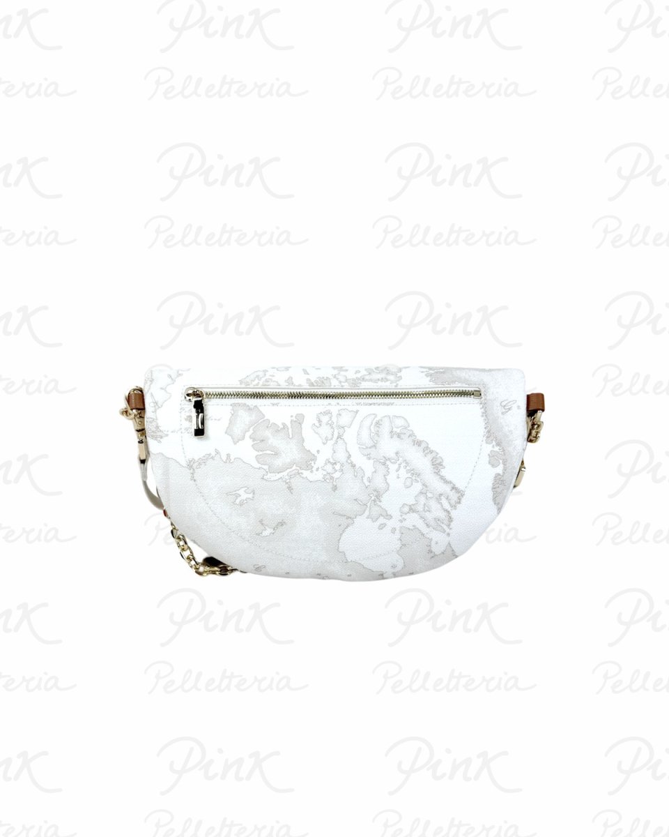 ALVIERO MARTINI PRIMA CLASSE Escape Geo Marsupio PQ09-W616-0900 Bianco - immagine 3