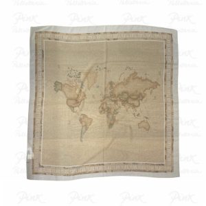 ALVIERO MARTINI PRIMA CLASSE Foulard Logo Cornice F132-1841-0904 Ecru’