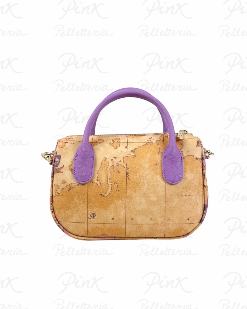 ALVIERO MARTINI PRIMA CLASSE Geo Bouganville Bauletto LE74-9921-0261 Viola - immagine 3