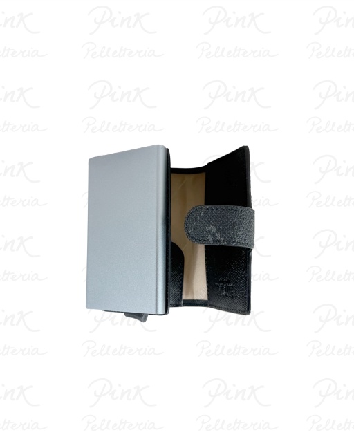 ALVIERO MARTINI PRIMA CLASSE Porta Carte Credito Uomo W371 6426 0001 Nero - immagine 4