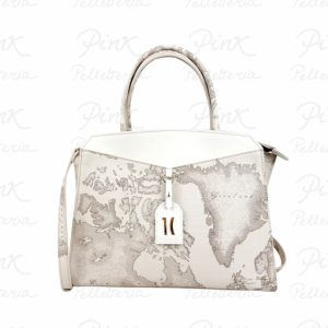 ALVIERO MARTINI PRIMA CLASSE Rituals Geo Safari Borsa a Mano c/Tracolla LE65-9398-0937 Rafia