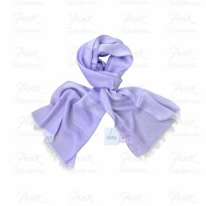 ALVIERO MARTINI PRIMA CLASSE Sciarpa Logo Grande S625-1822-0297 Lilla Chiaro