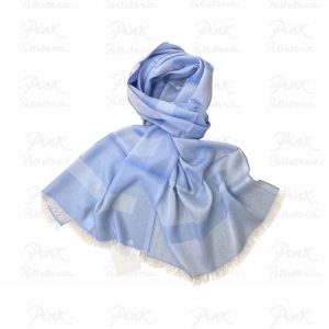 ALVIERO MARTINI PRIMA CLASSE Sciarpa Logo Grande S644-1845-0160 Celeste