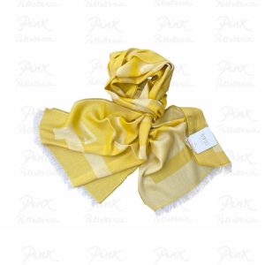 ALVIERO MARTINI PRIMA CLASSE Sciarpa Logo Grande S644-1845-0440 Giallo Mais