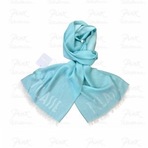 ALVIERO MARTINI PRIMA CLASSE Sciarpa Logo Piccolo S641-1845-0163 Acqua Marina