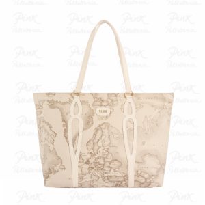 ALVIERO MARTINI PRIMA CLASSE Soft Petals Shopper LE53-9427-0937 Rafia