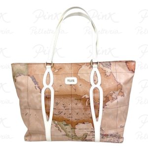 ALVIERO MARTINI PRIMA CLASSE Soft Petals Shopper LE53-S578-0905 Avorio