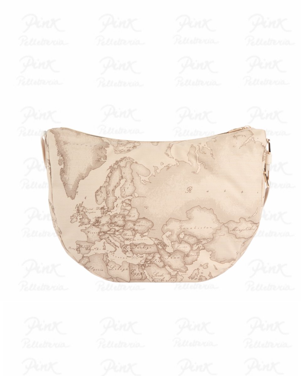 ALVIERO MARTINI PRIMA CLASSE Soft Petals Tracolla Grande LE54-9427-0937 Rafia - immagine 3