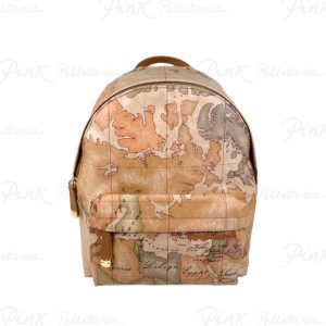 ALVIERO MARTINI PRIMA CLASSE Soft Zaino Zip Around S017 6001 0010 Naturale