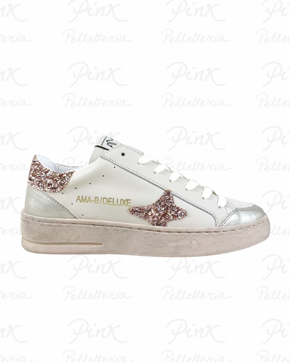 AMA-BRAND Slam Sneaker 4523 Rose’ - immagine 2