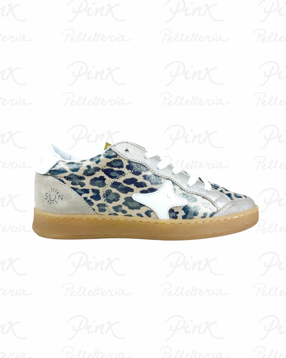 AMA-BRAND Sun Sneaker Low 4565 Leopard Laminato. - immagine 2