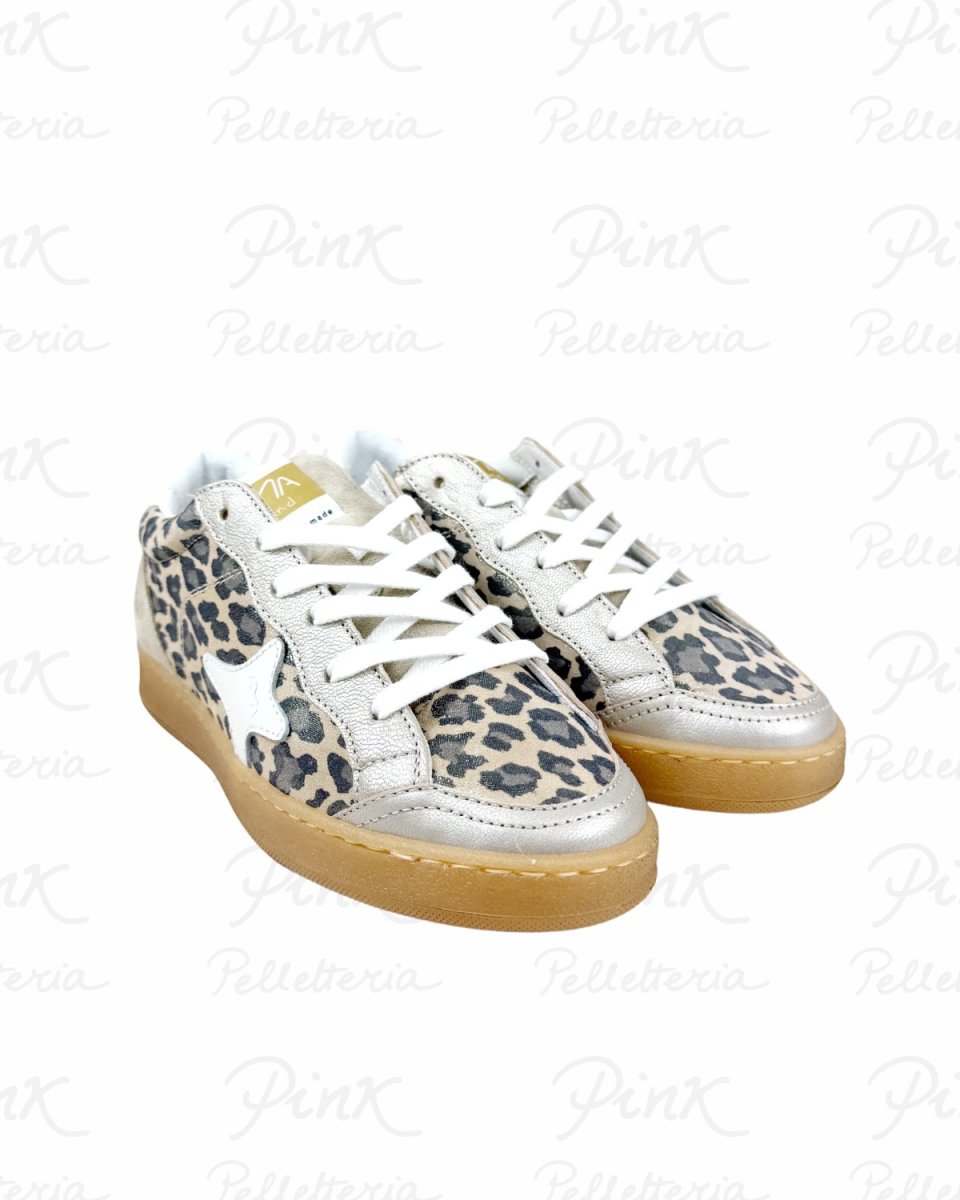 AMA-BRAND Sun Sneaker Low 4565 Leopard Laminato. - immagine 3