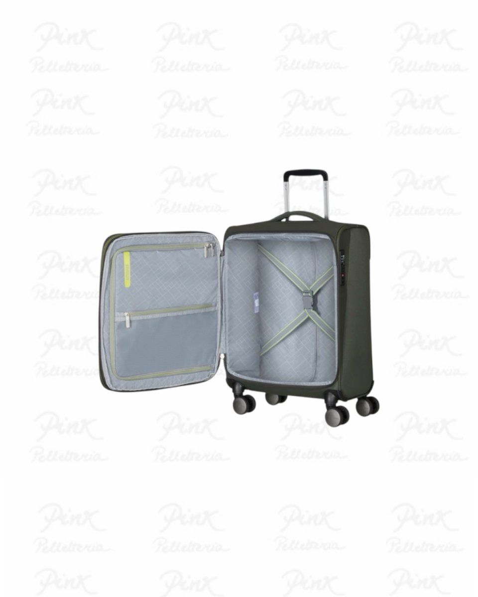 AMERICAN TOURISTER Wanderlite Spinner S exp tsa MJ6*04004 158076 Dark Khaki - immagine 3