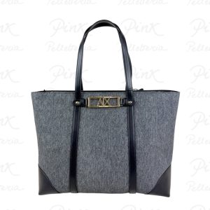 ARMANI EXCHANGE Polly Denim Shopping Woman XW002608-AF22685-MC043 Black/Black