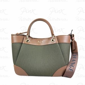 ARMANI EXCHANGE Wave Canvas Shopping M Woman XW000393-AF22518-M7015 Savanna Mineral