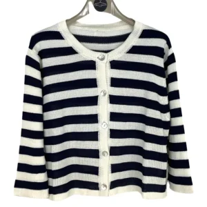 Red Carpet Roma - Cardigan righe orizzontali - AN7590ASH