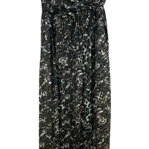 Red Carpet Roma - Gonna lunga elastico in vita con cinta in tessuto - JRD2701ASH