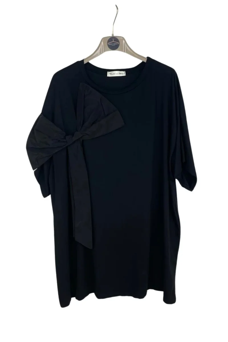 Red Carpet Roma - T-shirt girocollo con fiocco - 240182RAH - immagine 2