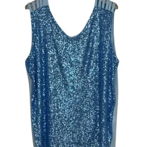 Red Carpet Roma - Canotta paillettes spalla larga - 7445RAH