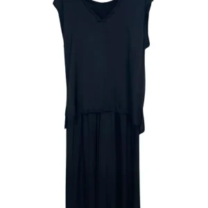 Red Carpet Roma - Canotta spalla larga satin e pantalone gamba larga con elastico - 31747BEST