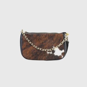 BORSA DI PELO A SPALLA CON TRACOLLA ADELINE – DISPONIBILE IN VARI COLORI