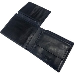 PHH22BL PORTAFOGLIO UOMO INTRECCIATO IN PELLE INTRECCIATA BLU