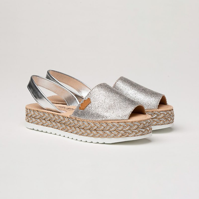 ALMA SCARPA IBICENCA DONNA COLORE ARGENTO