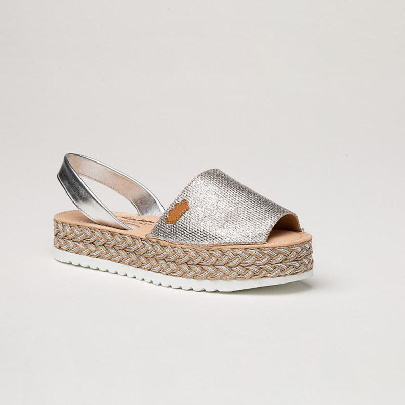 ALMA SCARPA IBICENCA DONNA COLORE ARGENTO - immagine 4