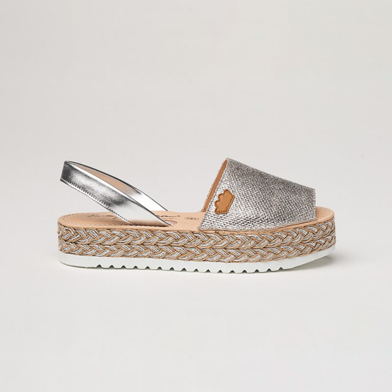 ALMA SCARPA IBICENCA DONNA COLORE ARGENTO - immagine 3