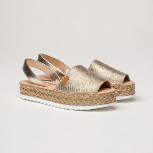 ALMA SCARPA IBICENCA DONNA COLORE ORO