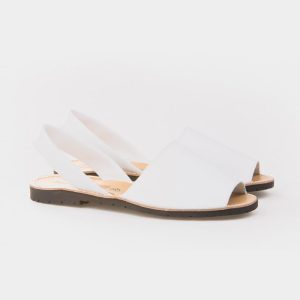 MINORCHINE BIANCHE SANDALI DONNA PELLE AMAIA