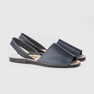 AMAIA SCARPA MINORCHINA DONNA PELLE COLORE NERO