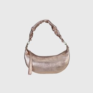 BORSA A SPALLA HOBO PELLE LAMINATA DONNA AMANDA – DISPONIBILE IN VARI COLORI