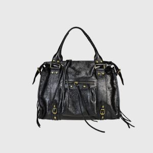 BORSA IN PELLE LAMINATA ANELA – DISPONIBILE IN VARI COLORI