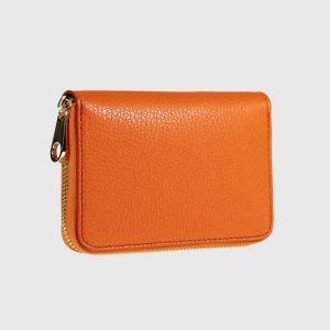 TESS PORTAFOGLIO PICCOLO DONNA IN PELLE A BUSTA CON ZIP – DISPONIBILE IN VARI COLORI