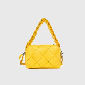 BORSA IN PELLE INTRECCIATA AUBREY – DISPONIBILE IN VARI COLORI