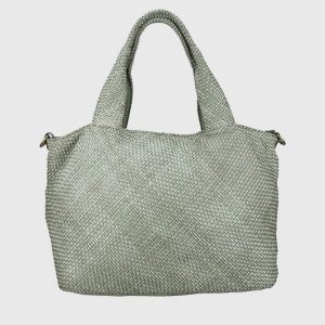 AUGUSTA BORSA PELLE VINTAGE INTRECCIATA – DISPONIBILE IN VARI COLORI