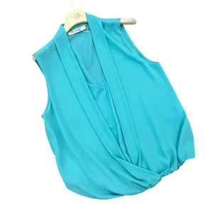 Blusa incrocio tiffany - abbigliamento - Artigli