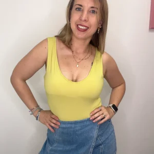 Body spalla larga jersey - abbigliamento - Stilosa