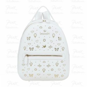BRACCIALINI Beth Strass Backpack B18884-YY-001 White