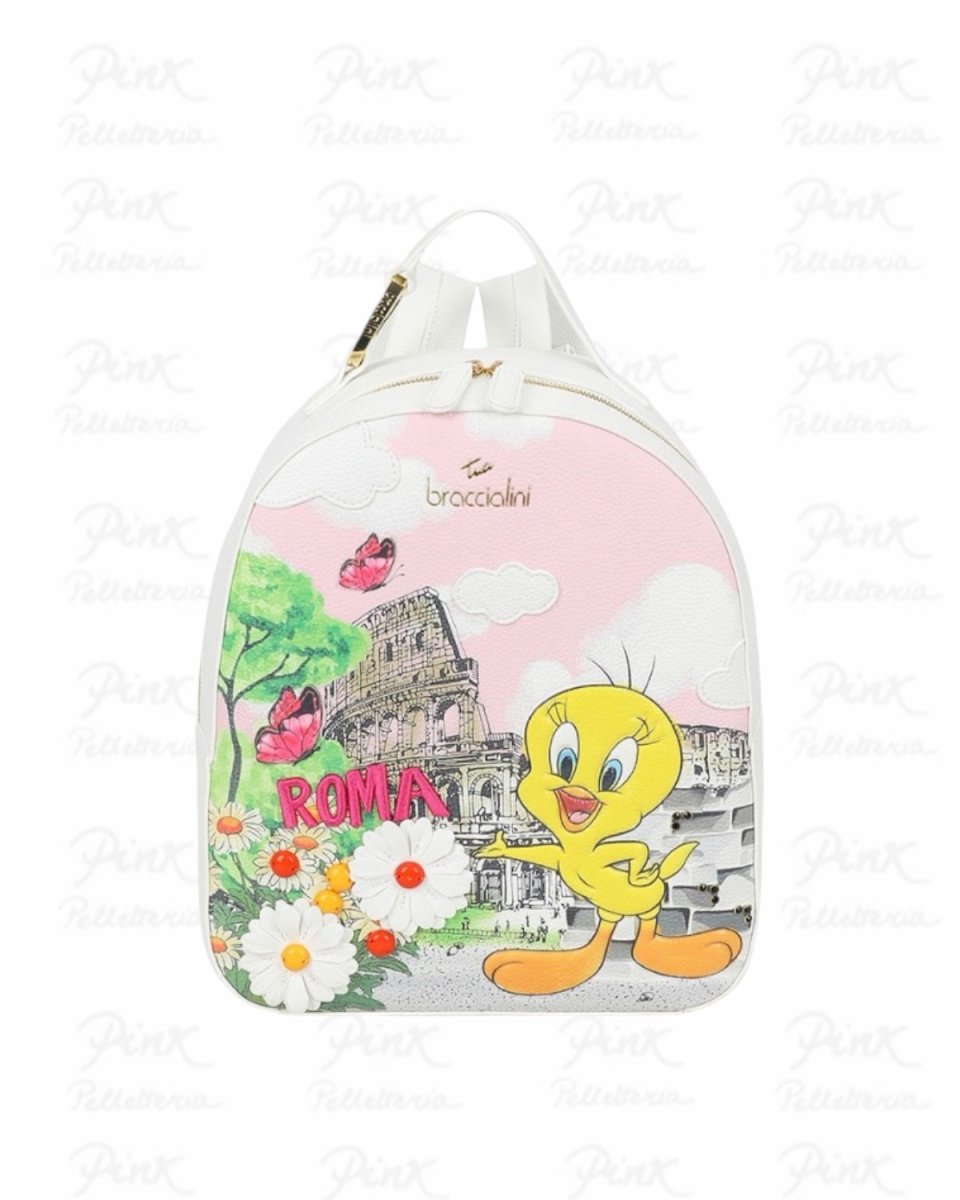 BRACCIALINI Cartoline Backpack LT256-YY-818 Roma - immagine 2