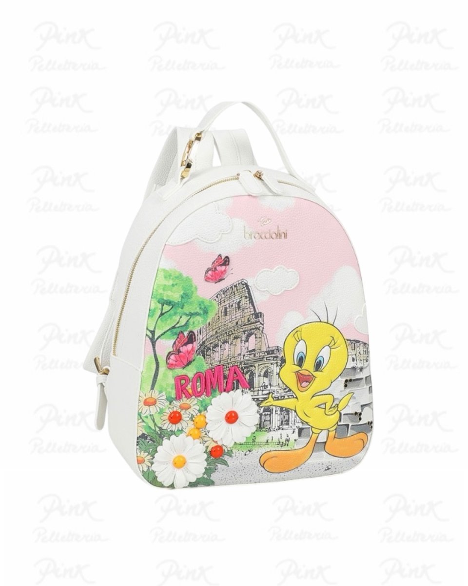 BRACCIALINI Cartoline Backpack LT256-YY-818 Roma - immagine 3