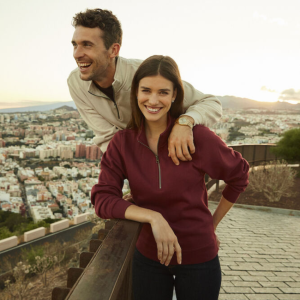 Felpa Basic Half Zip