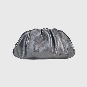 POCHETTE DA DONNA IN PELLE LAMINATA BATUFFOLO – DISPONIBILE IN VARI COLORI