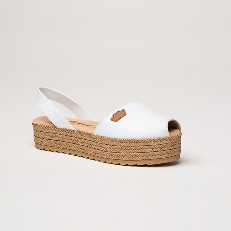 BELINDA SCARPA IBICENCA DONNA COLORE BIANCO - immagine 4