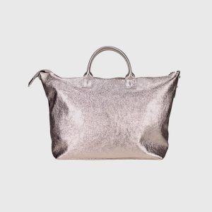 BORSA GRANDE DONNA TRACOLLA PELLE LAMINATA VIRGINIA – DISPONIBILE IN VARI COLORI