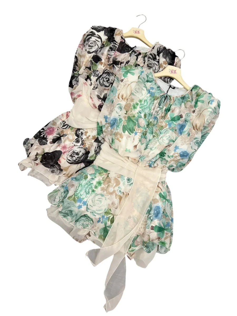 Abito fusciacca in fantasia - abbigliamento - Stilosa - immagine 4