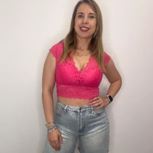 Short in jeans cascata di strass - abbigliamento - Stilosa