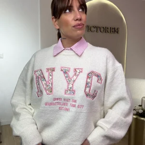 Maglia NEW YORK fiorellini