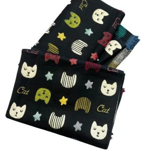 Sciarpa gatti colorati mix - abbigliamento - Stilosa